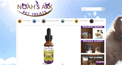 Desktop Screenshot of noahsarkpettreats.com